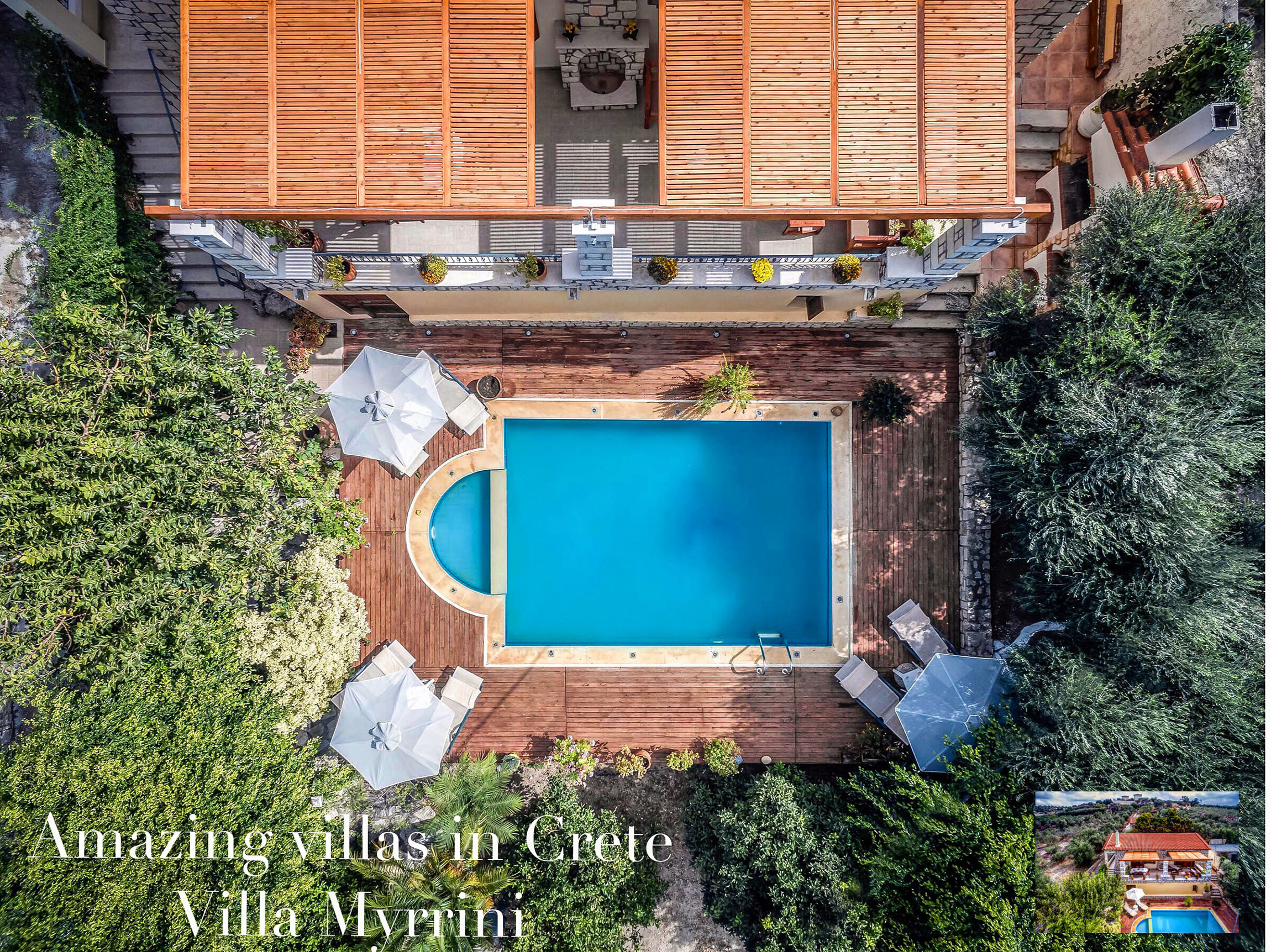 Myrrini Villa - Swimming pool